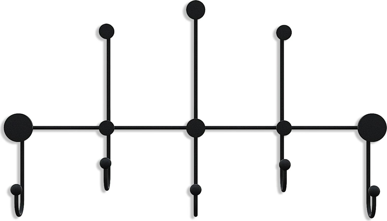 Varëse muri metalike Wallity, Iyon, e zezë