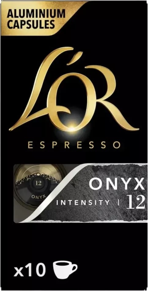 Kapsula Kafeje L'OR Espresso Onyx, 10 copë