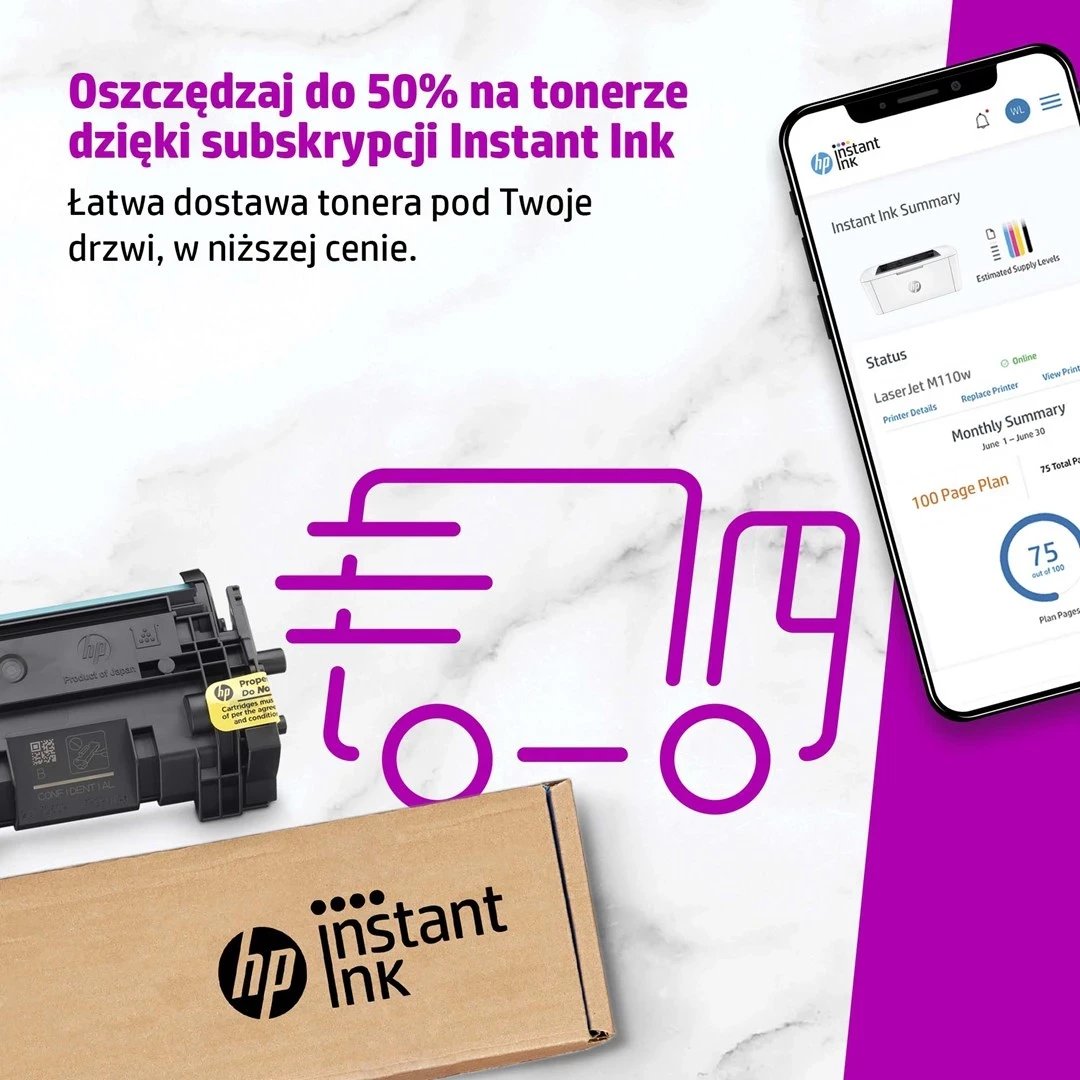 Printer Laser HP LaserJet M110w, për zyrë të vogël, në ngjyrë të bardhë Printer Laser HP LaserJet M110w, për zyrë të vogël, në ngjyrë të bardhë