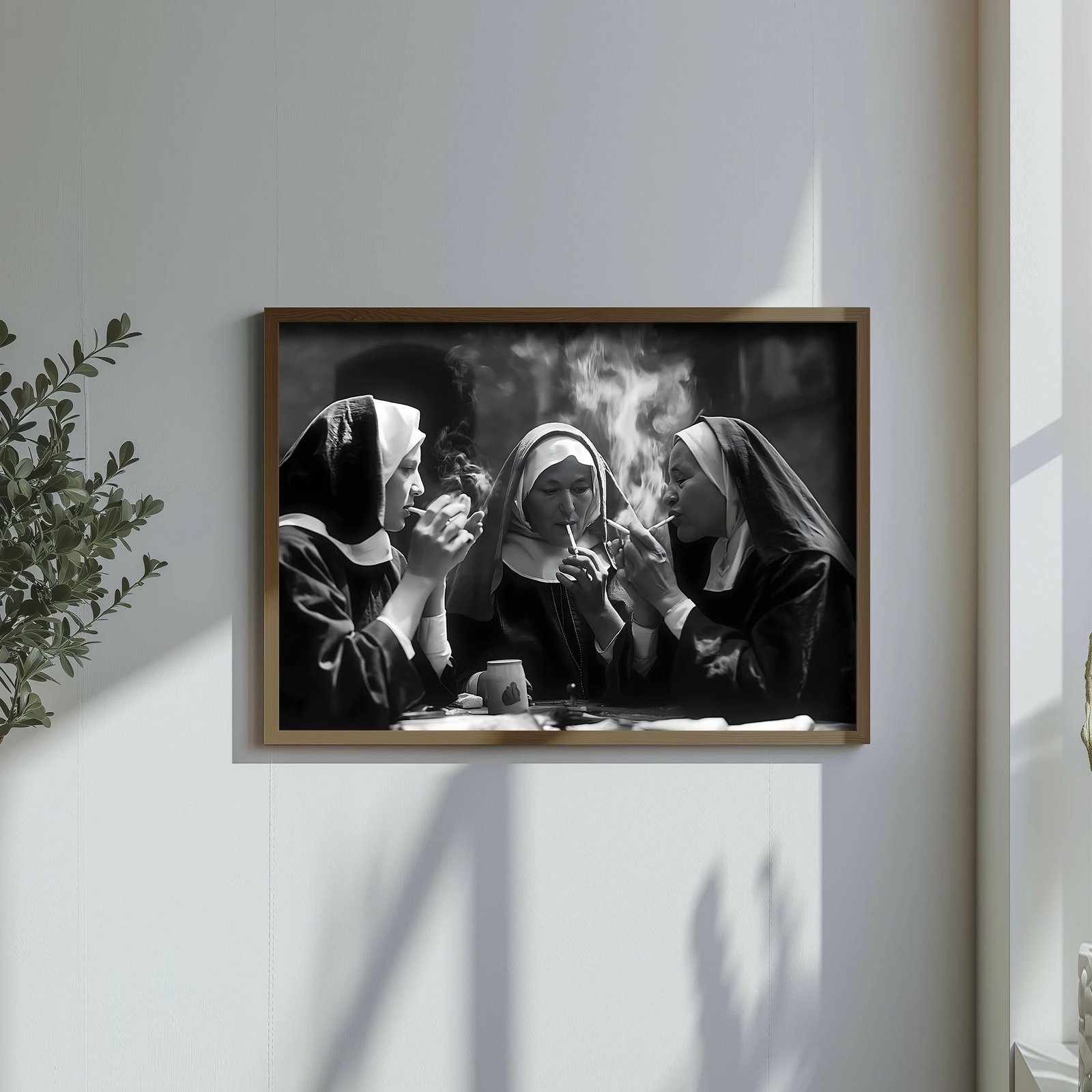 Pikturë dekorative me kornizë MDF, Wallity, GE155-L