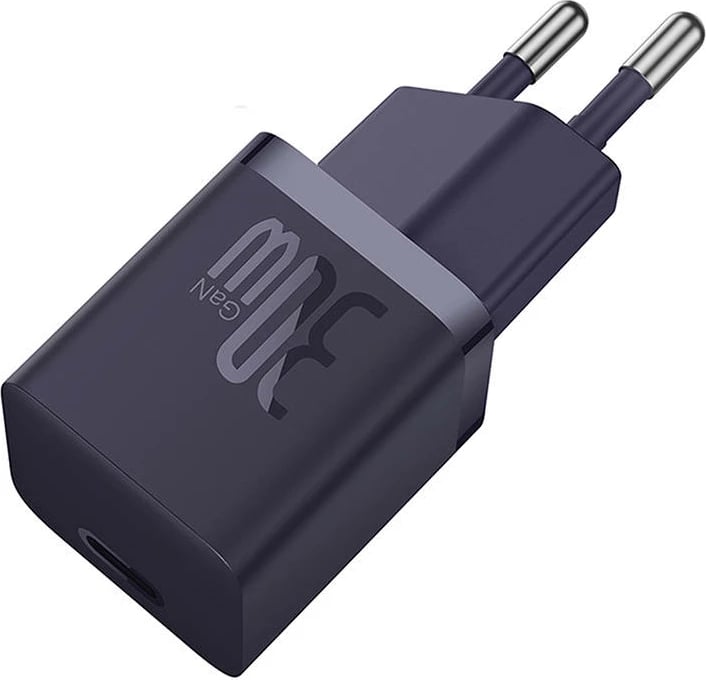 Karikues muri mini GaN5 30W, Baseus CCGN070705, USB-C, vjollcë