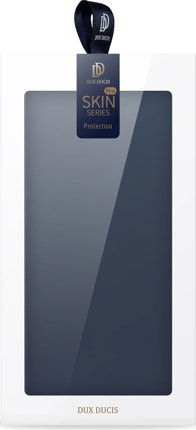 Mbështjellës Dux Ducis Skin Pro për iPhone 16 Pro Max, me kapak dhe xhep për kartela, kaltër Mbështjellës Dux Ducis Skin Pro për iPhone 16 Pro Max, me kapak dhe xhep për kartela, kaltër