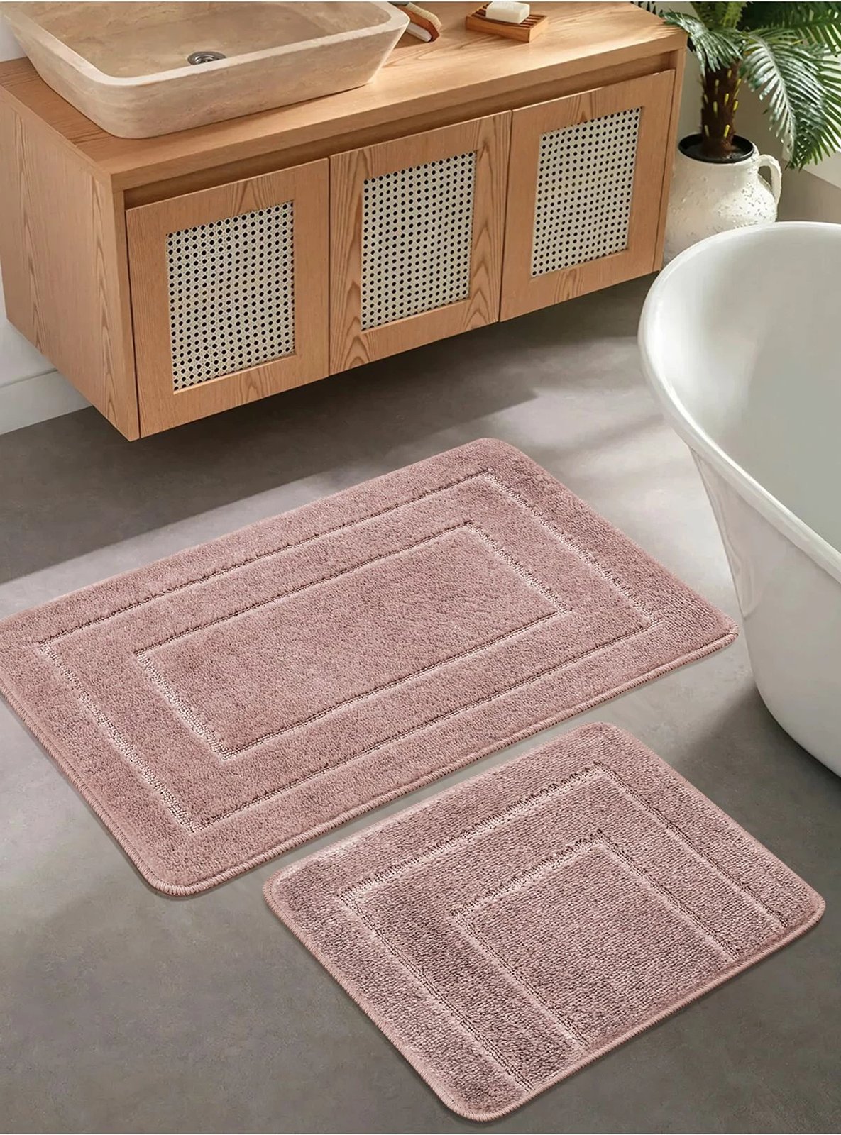 Set tapetash për banjo (2 copë), Mijölnir, kornizë - ngjyrë mink