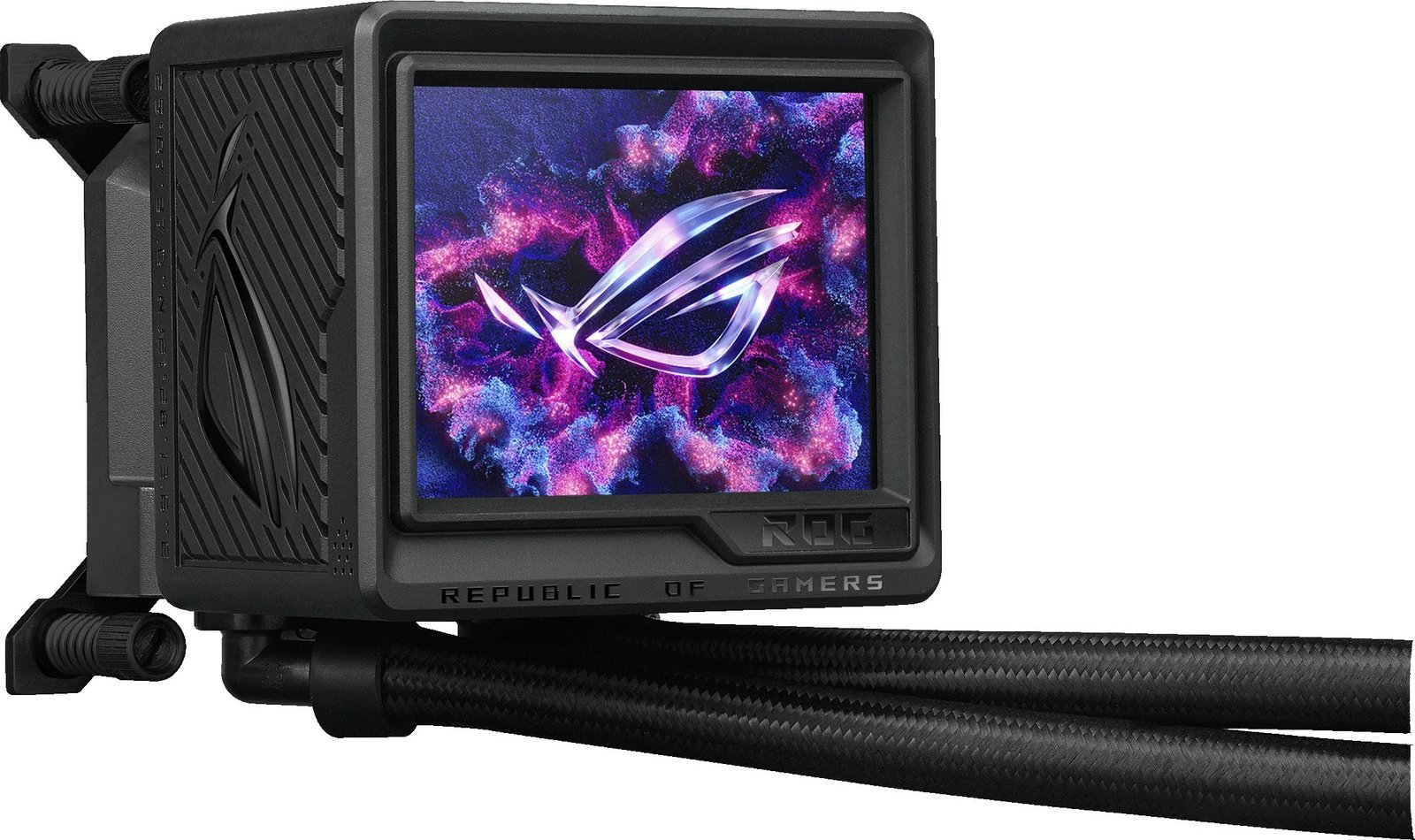 Ftohës uji all-in-one ASUS ROG Ryujin III 360 ARGB Extreme, 3x12cm, ekran LCD, i zi