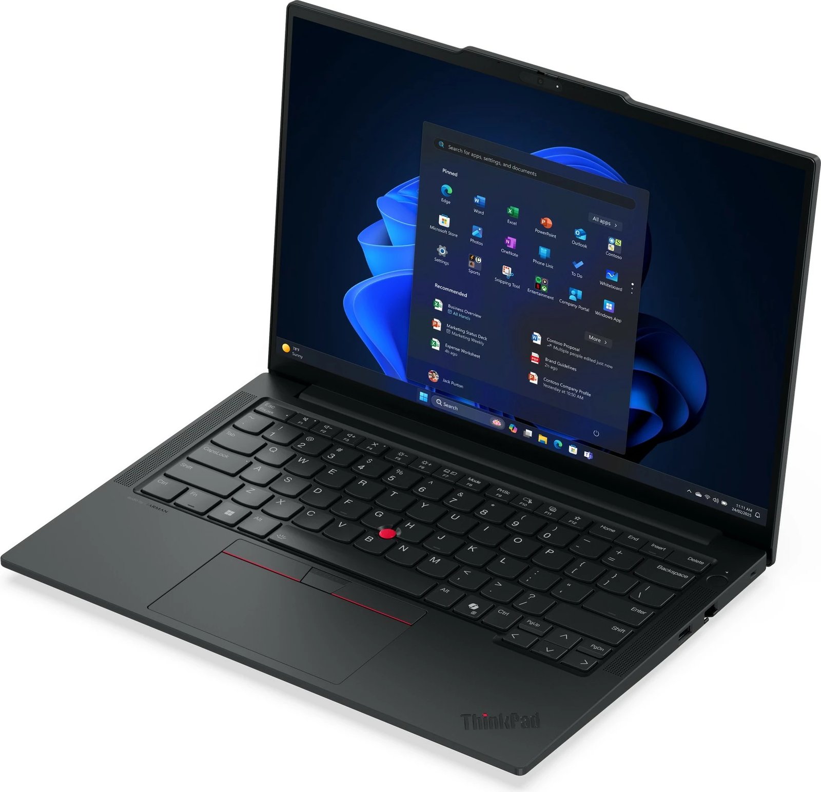 Kompjuter Lenovo ThinkPad E14 G7, Ultra5 226V, 16GB RAM, 512GB SSD, 14 inç, e zezë