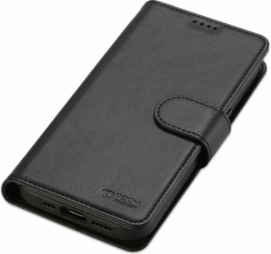 Mbështjellës Tech-Protect Wallet MagSafe për iPhone 15, i zi