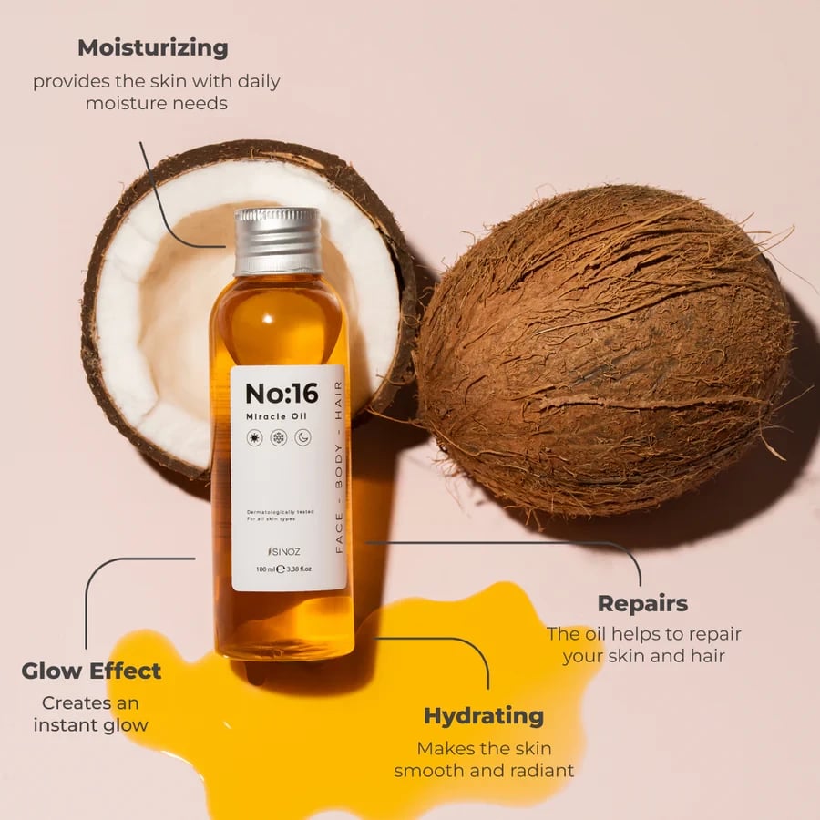 Miracle Oil Sinoz No:16 (Fytyrë - Trup - Flokë)