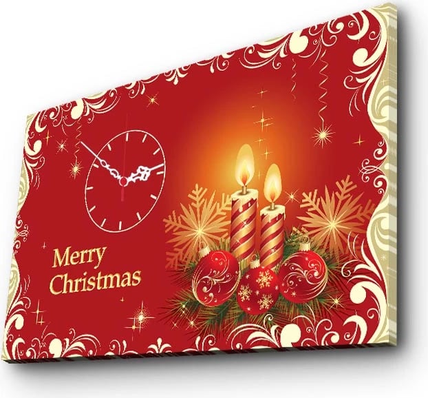 Orë dekorative muri prej kanavace Wallity, shumëngjyrëshe, YYCS-9, 45x70cm