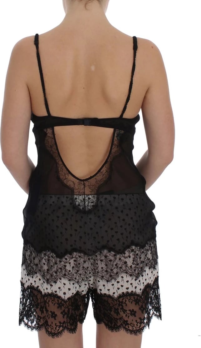 Pizhamë e sipërme për femra Dolce & Gabbana, e zezë