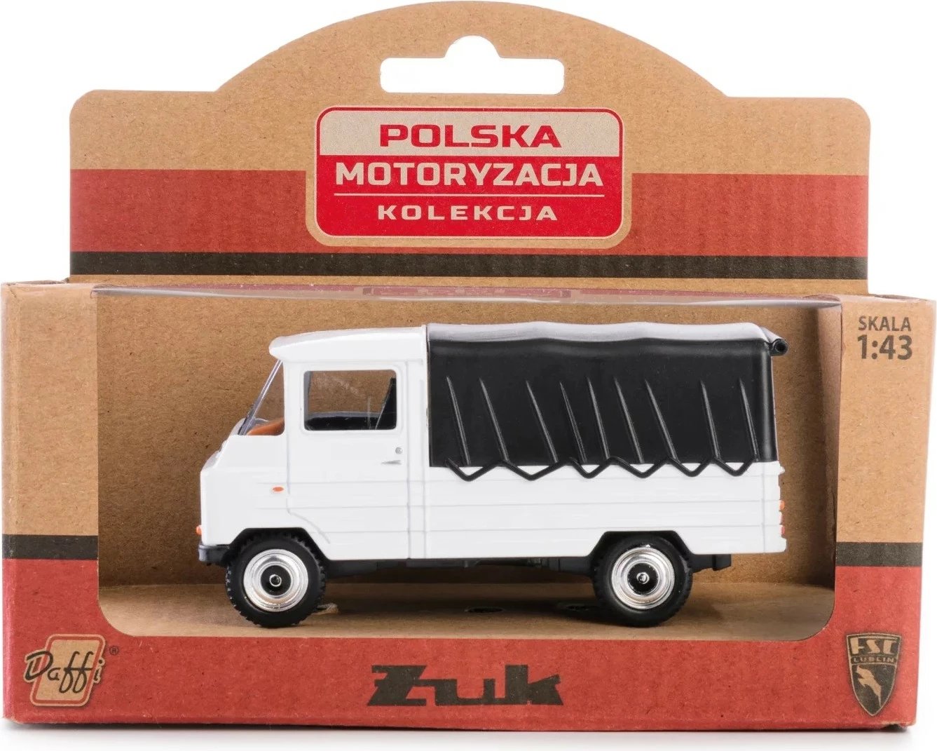 Model makine Daffi Żuk K-551, 1:43, Bardhë