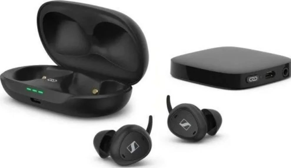 Kufje Sennheiser TV Clear Set, Wireless, të zeza