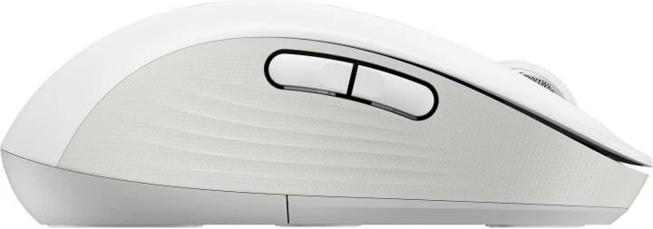 Maus Logitech Signature M650 910-006255 wireless Bluetooth me butona anësorë, i bardhë