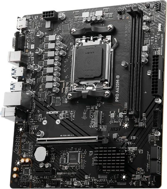 Pllakë amë MSI PRO A620M-B, Socket AM5, micro ATX, DDR5