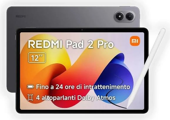Tablet Xiaomi Redmi Pad 2 Pro 12.1 inch 6+128GB WiFi gri me SmartPen