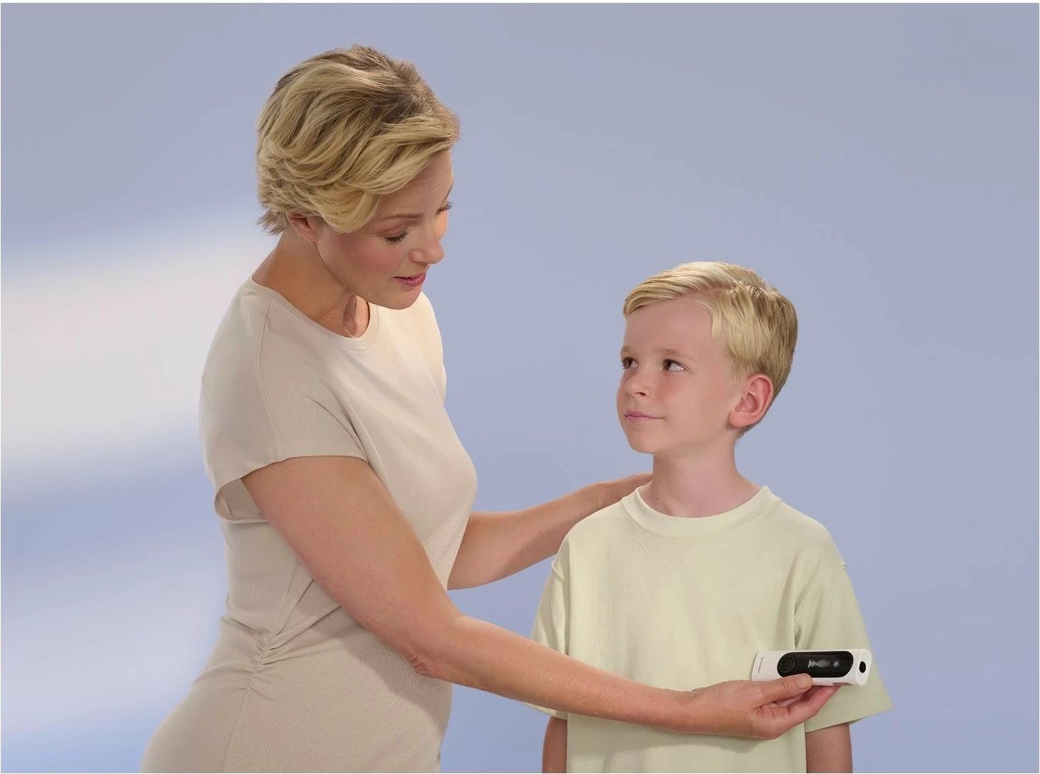 Pajisje mjekësore smart Withings BeamO 4-në-1, EKG, stetoskop dixhital, termometër pa kontakt, saturim, e bardhë