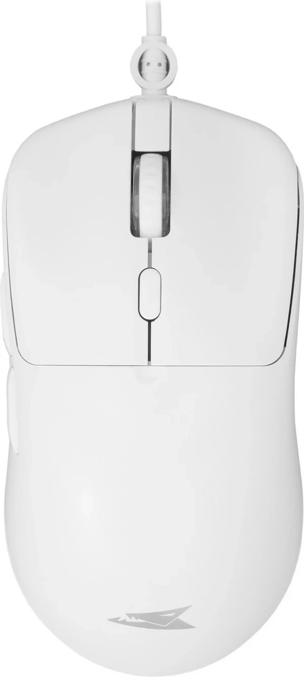 Tastierë me maus Baracuda Orca BGC-011, RGB, full-size, bardhë