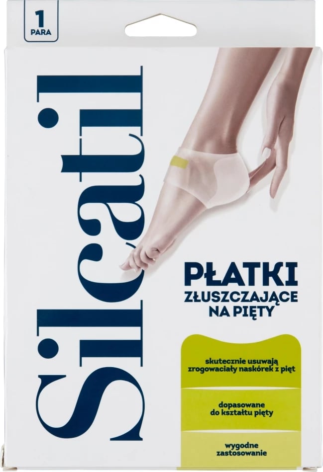Patches për thembra Silcatil Peeling Heel Patches, 1 palë
