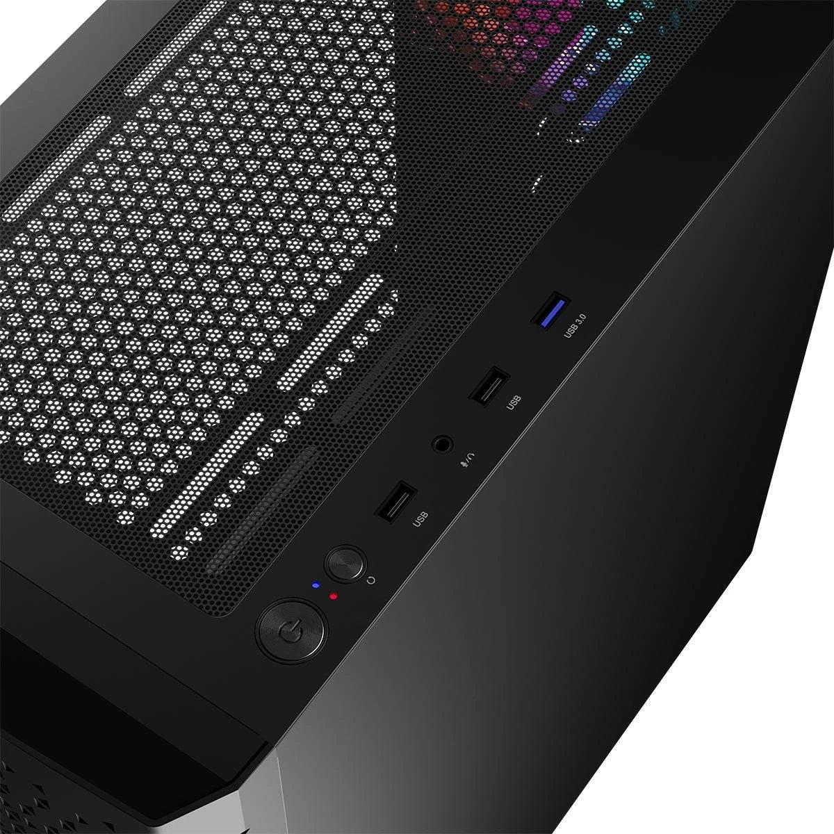 Kasë Logic Concept Aramis ARGB Midi Tower, ATX, e zezë Kasë Logic Concept Aramis ARGB Midi Tower, ATX, e zezë