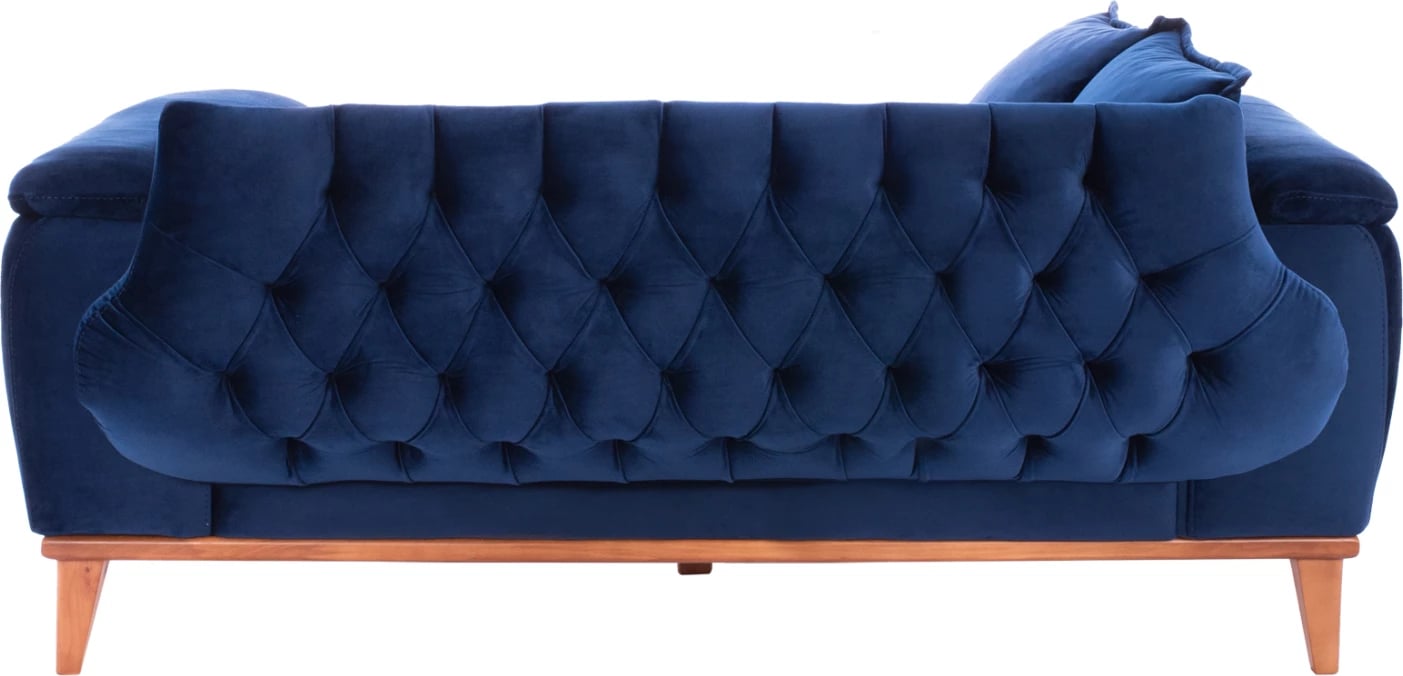 Divan 2-vendësh që bëhet shtrat, ngjyrë blu, FH3250.18