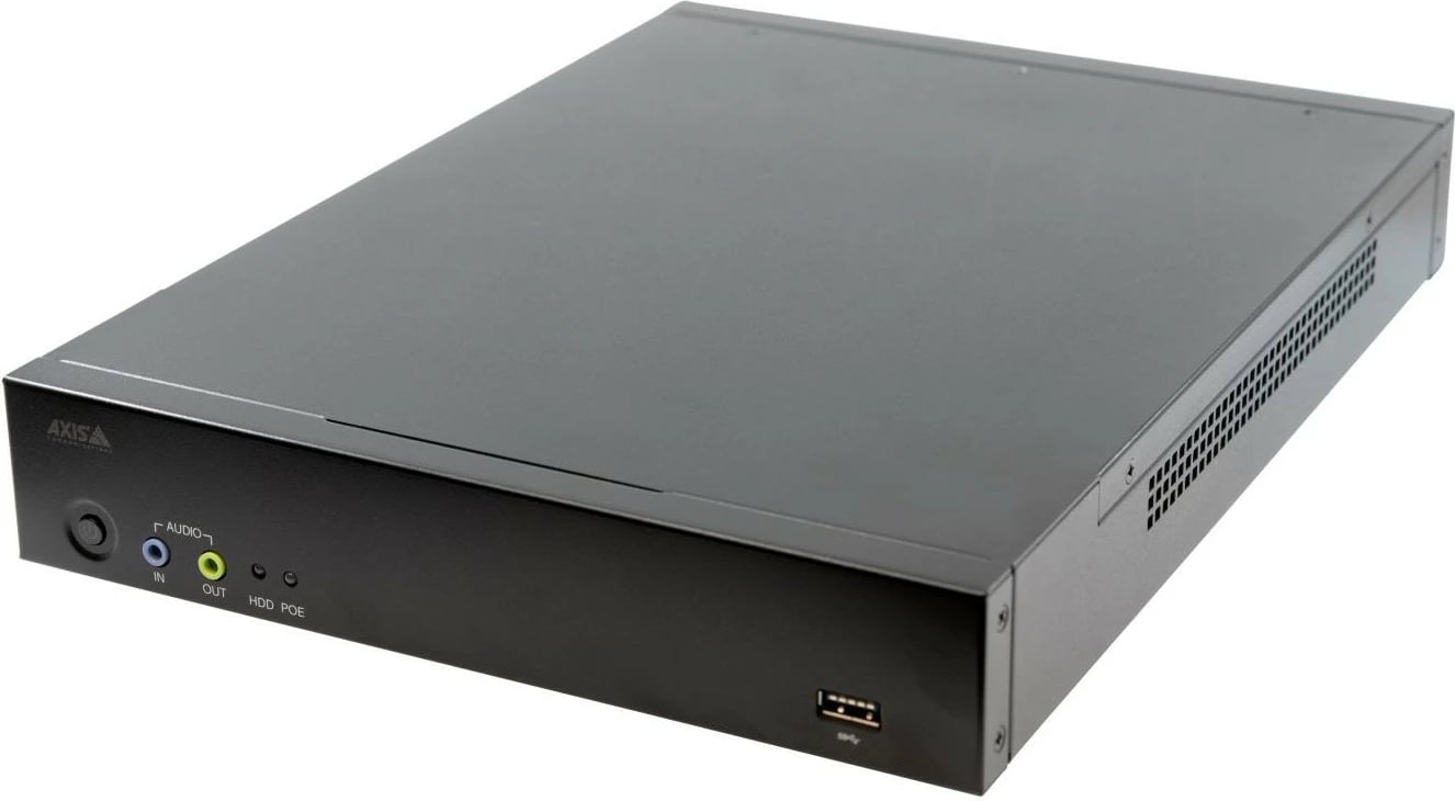 Regjistrues rrjeti Axis S2108, 8 kanale, 2TB, PoE, i zi
