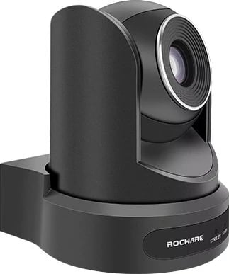 Kamerë PTZ ROCWARE RC20, Full HD 1080p, 10x Zoom Optik, me mikrofon, E zezë