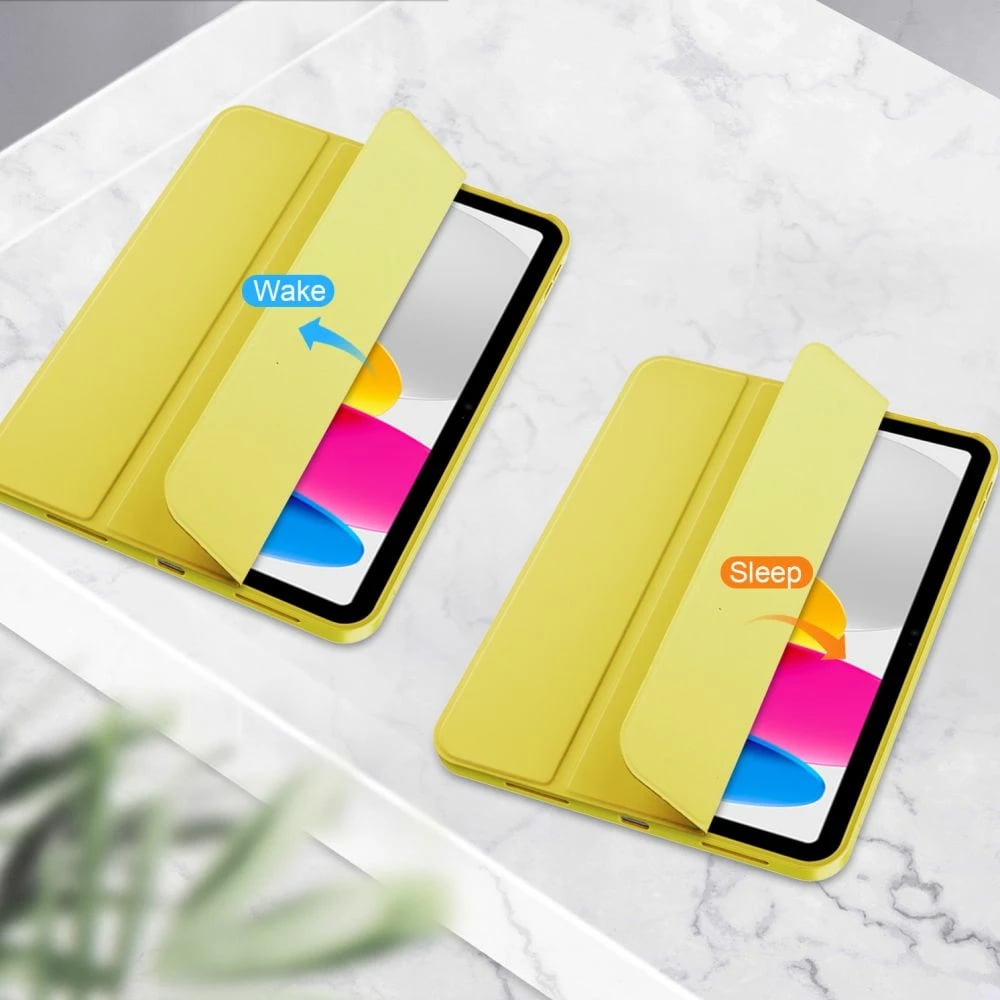 Mbështjellës Tech-Protect SC Pen për iPad 10.9" (2022), Silikon, e verdhë