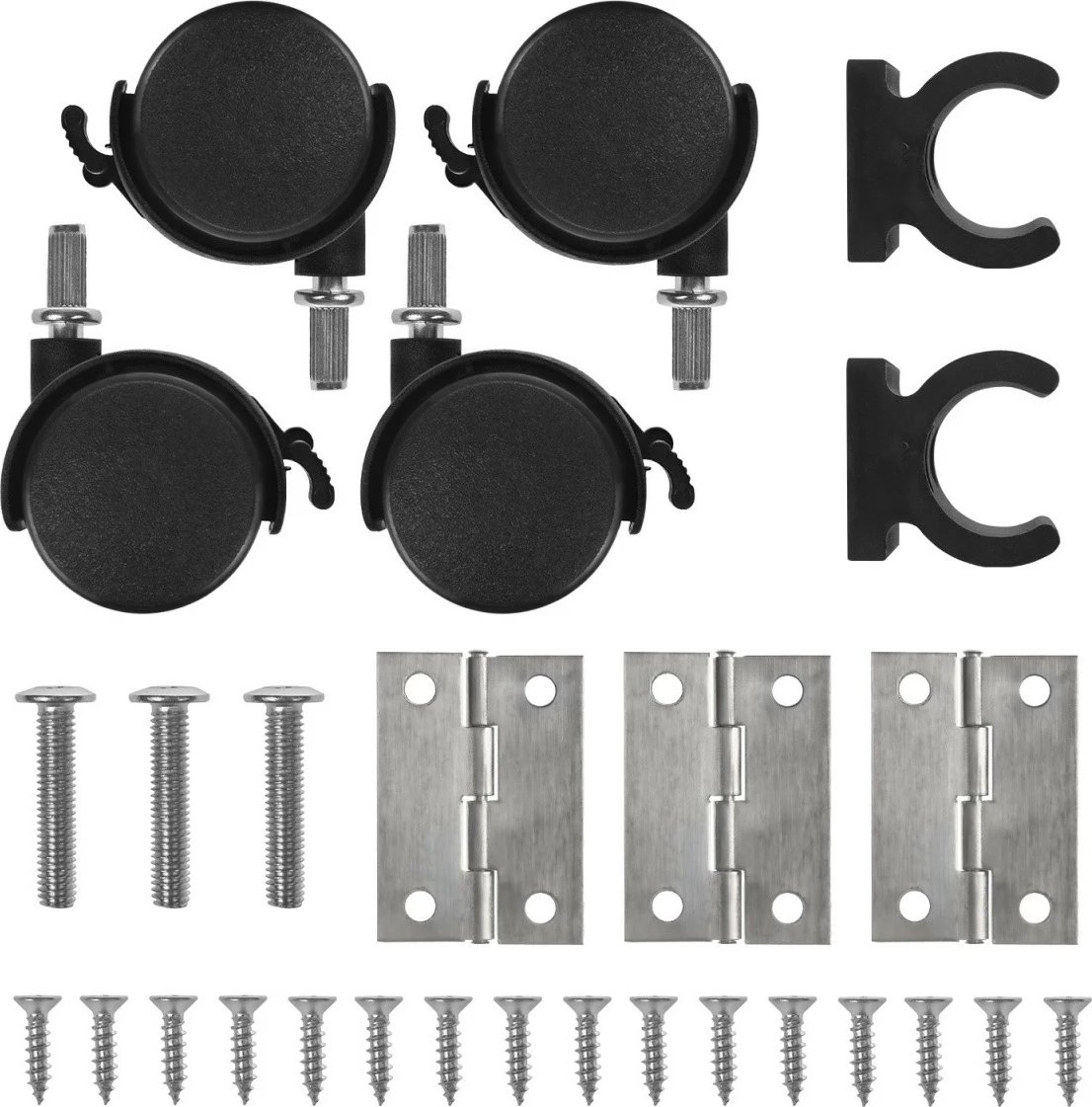 Tavolinë pune palosëse mobile, Maclean MC-1250 B, 100x50 cm, ngarkesë max 50 kg, e zezë