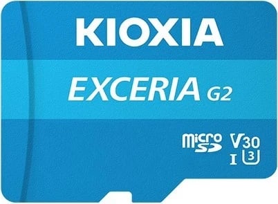 Kartë memorie microSDXC, Kioxia Exceria, UHS-I U3 V30, 64GB, (Gen.2)