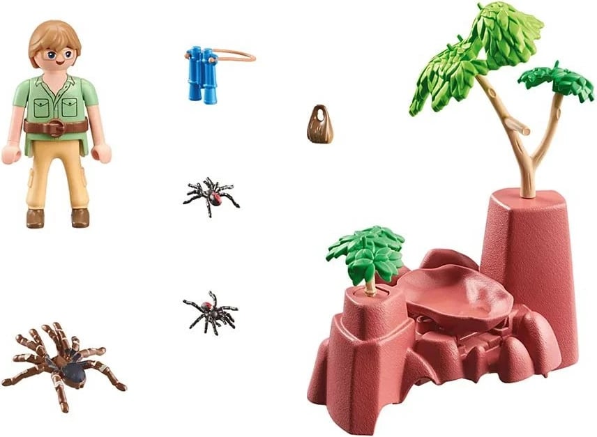 Set figurina Playmobil Wiltopia Spider Rock 71627, 16 pjesë