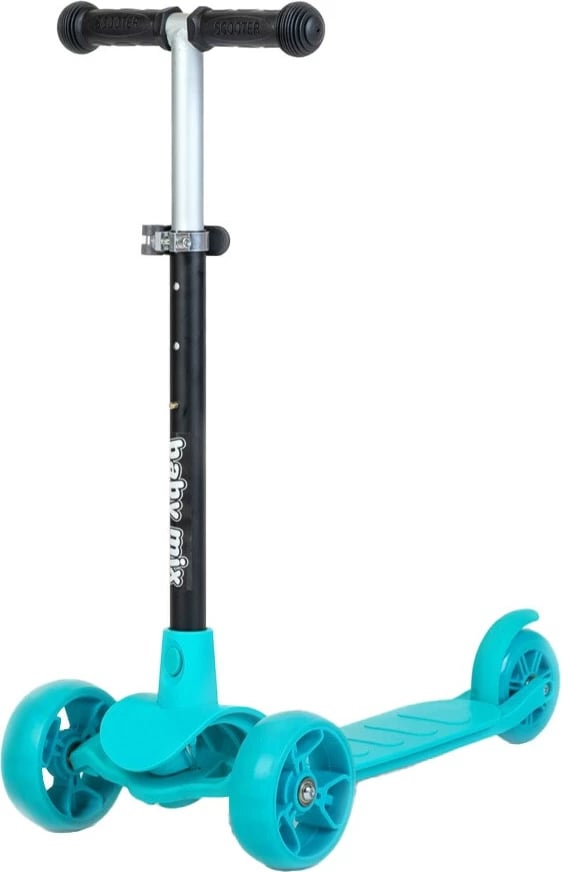 Skuter fëmijësh, BABY MIX, Prime, 3 rrota, lartësi e rregullueshme 52–76 cm, deri 30 kg, 1.9 kg, blu