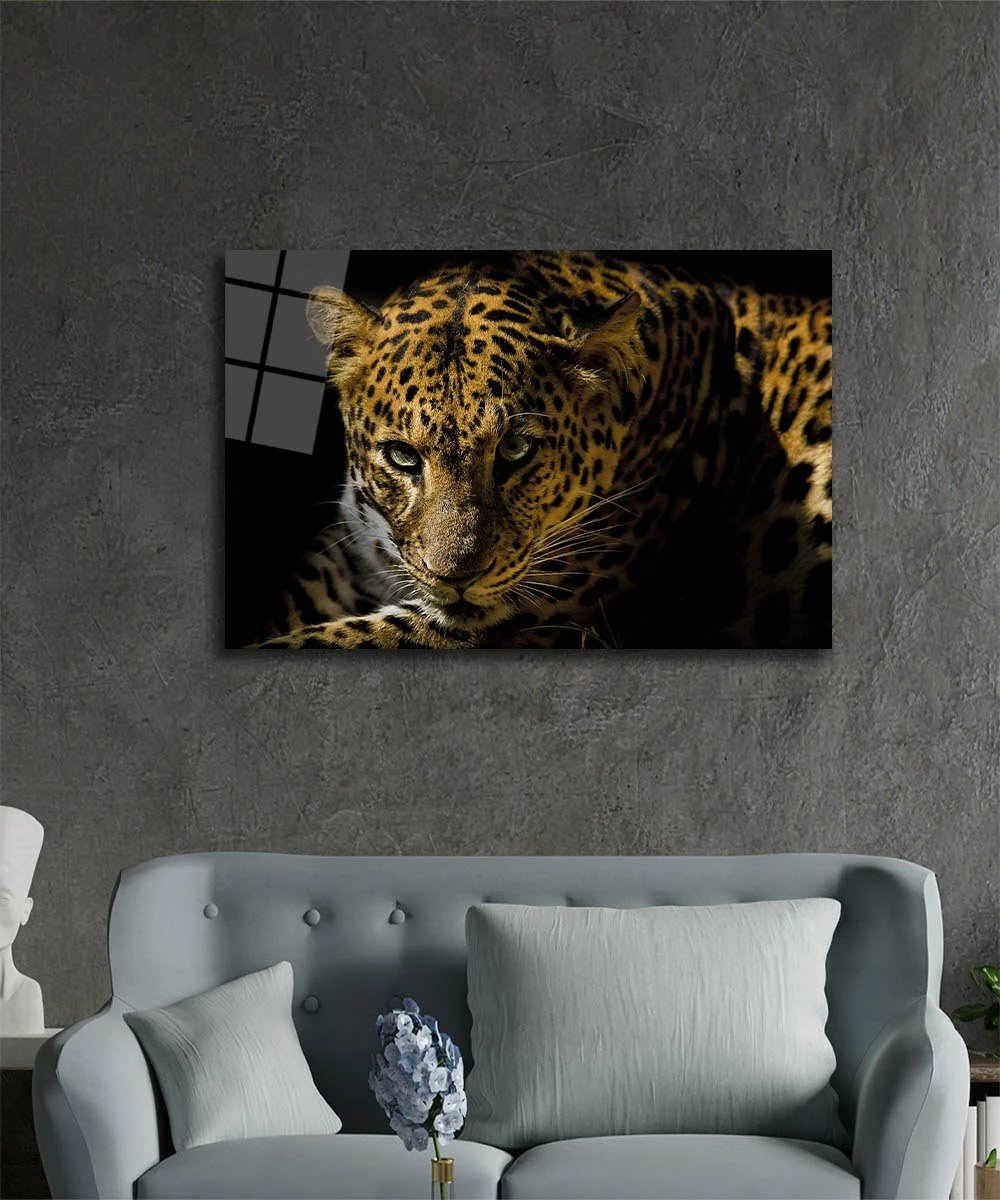 Pikturë dekorative xhami e temperuar, shumëngjyrëshe, 90x60cm