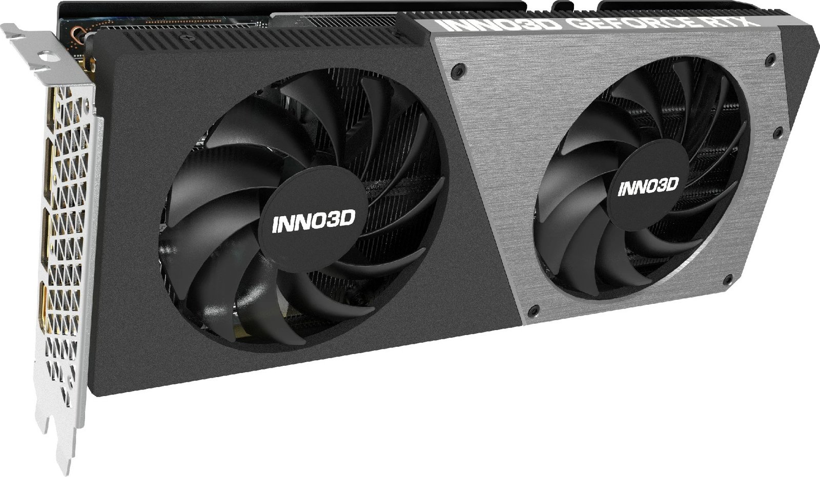 Kartelë grafike Inno3D GEFORCE RTX 4070 SUPER TWIN X2 OC, 12 GB, GDDR6X, PCI Express x16 4.0, e zezë/gri