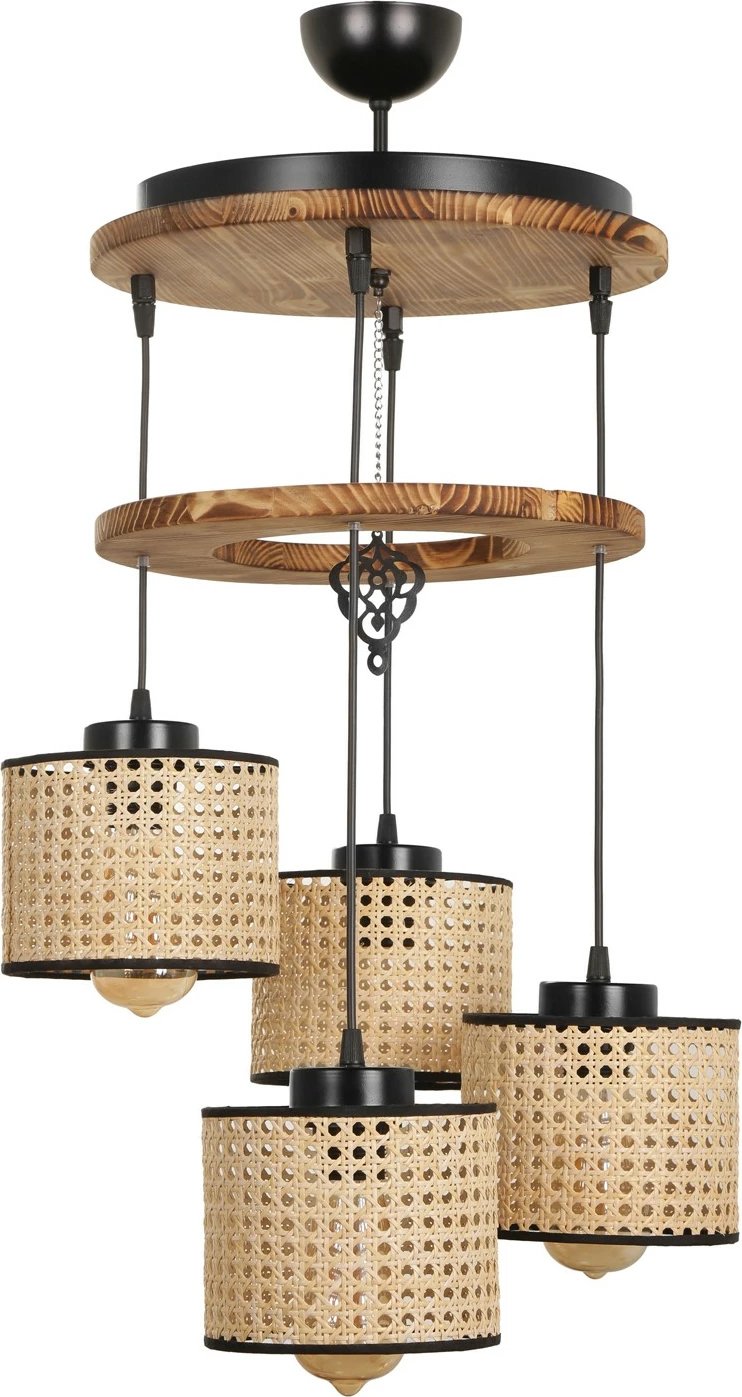 Llambë tavani druri Opviq, vintage, 8358-4T