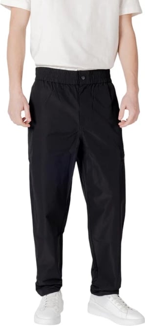Pantallona Calvin Klein Jeans për meshkuj, të zeza