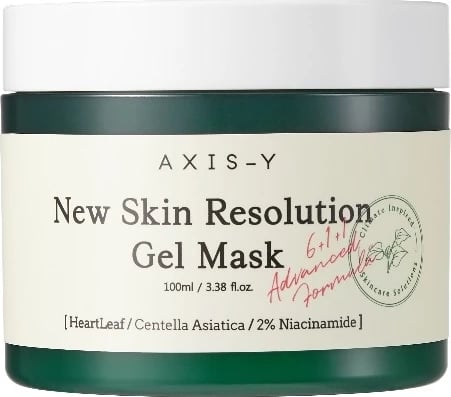 Maskë xheli për fytyrë AXIS-Y New Skin Resolution Gel Mask Soothing për femra, 100ml