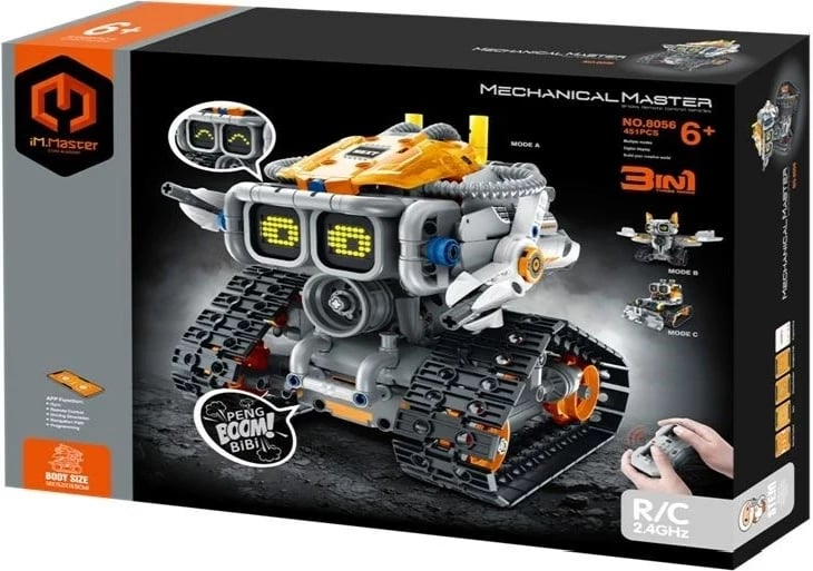 Robot programues ndërtues IM.MASTER 3n1, 451 pjesë, pa markë