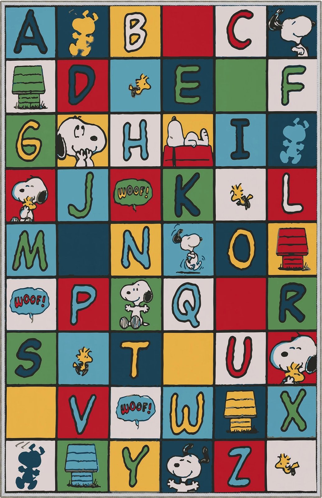 Qilim (50x80) Conceptum Hypnose, WOOKECE115, shumëngjyrësh