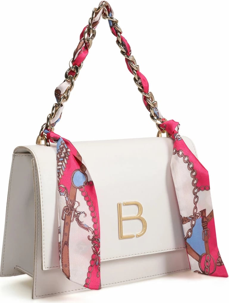 Çantë crossbody Lucky Bees, e bardhë, 918