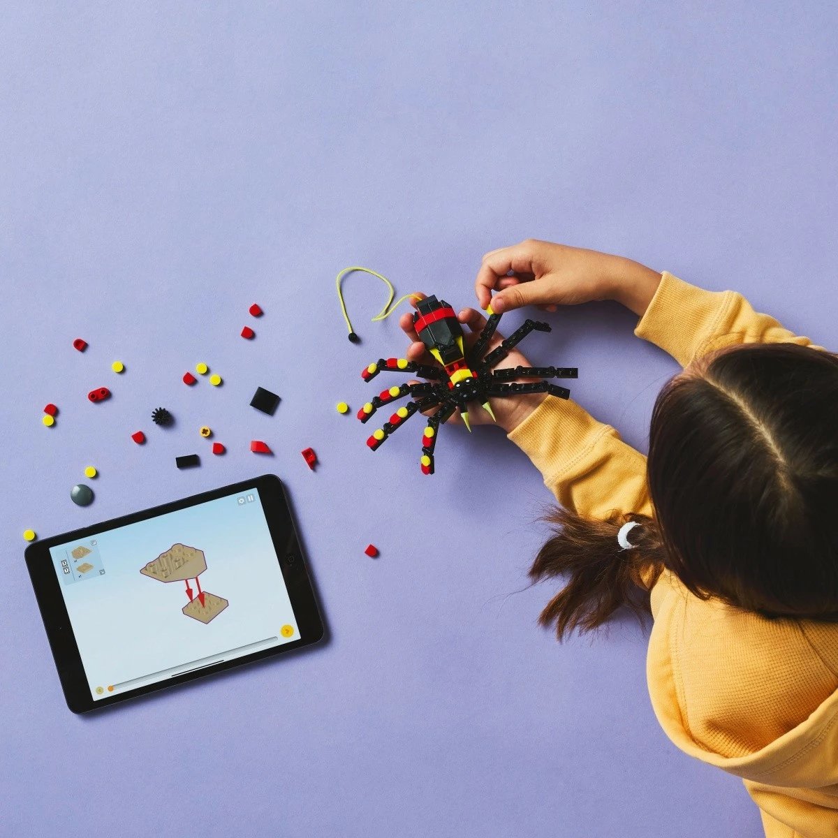 Set LEGO Creator 3-in-1 31159 Wild Animals: Amazing Spider, 153 pjesë, plastikë Set LEGO Creator 3-in-1 31159 Wild Animals: Amazing Spider, 153 pjesë, plastikë