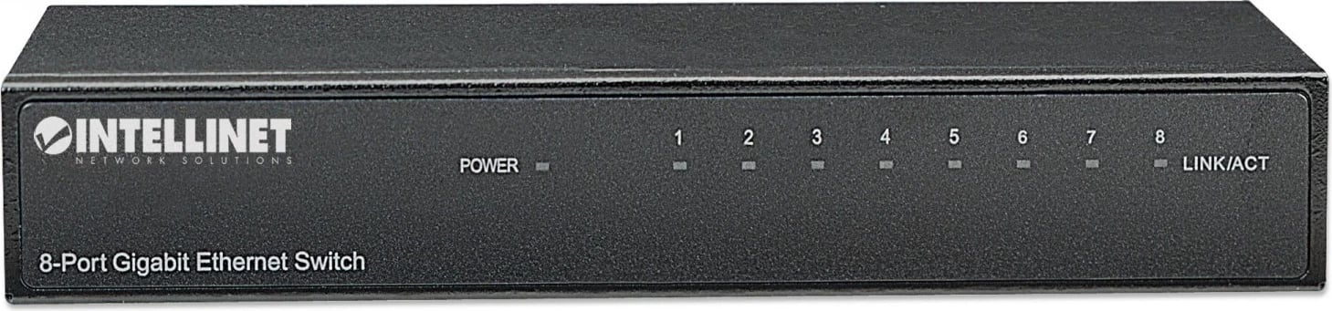 Switch Gigabit Intellinet për zyre, 8 porta