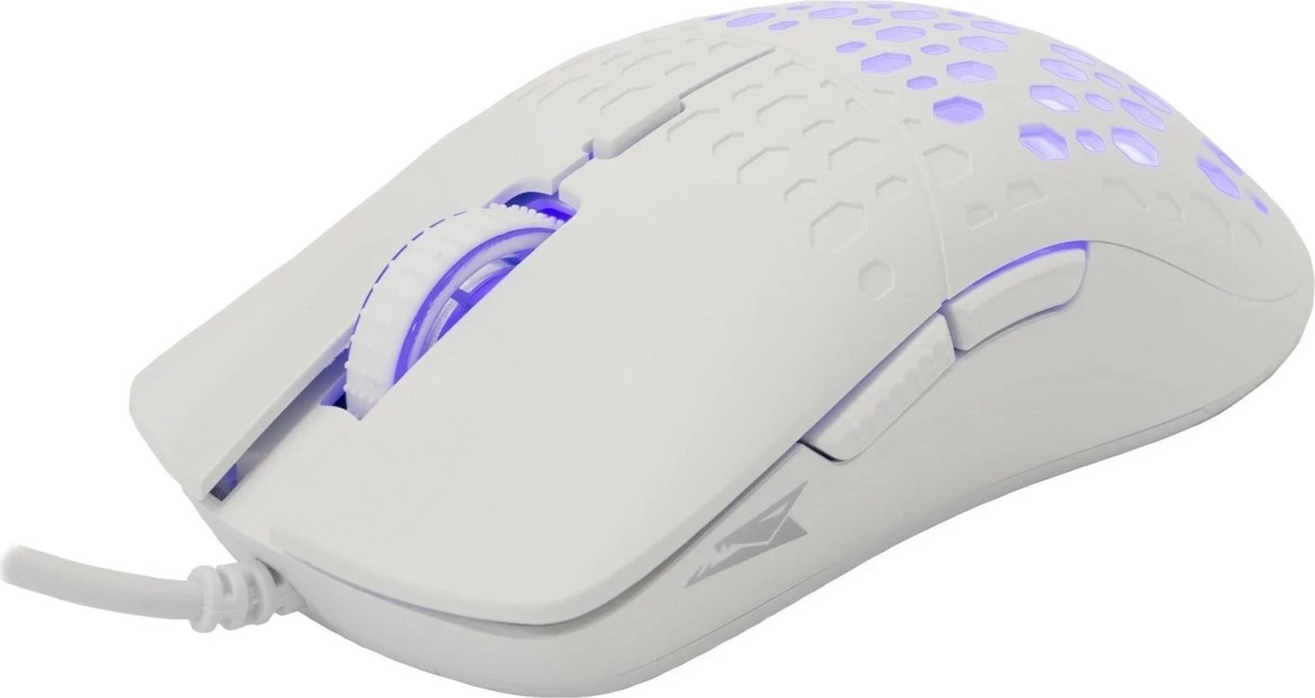 Maus Baracuda Octopus BGM-022, 3600 DPI, 6 butona, i bardhë