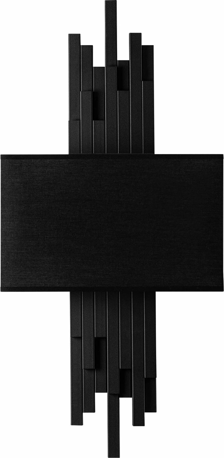 Llambë muri Opviq, Axıs - 15104, metal dhe stof, ngjyrë e zezë