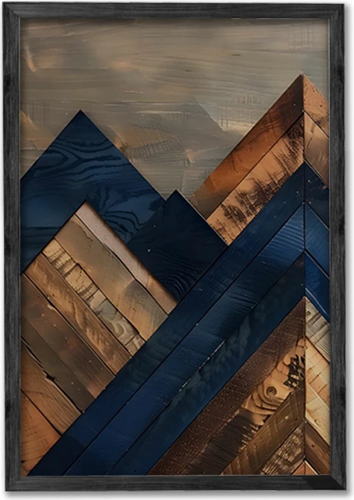 Pikturë dekorative me kornizë (3 copë), Wallity, Ersy3Syhcrv58