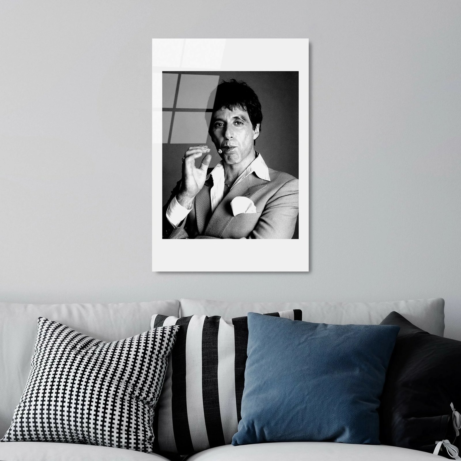 Pikturë dekorative prej xhami të temperuar, Wallity, UV-992, 30x45cm