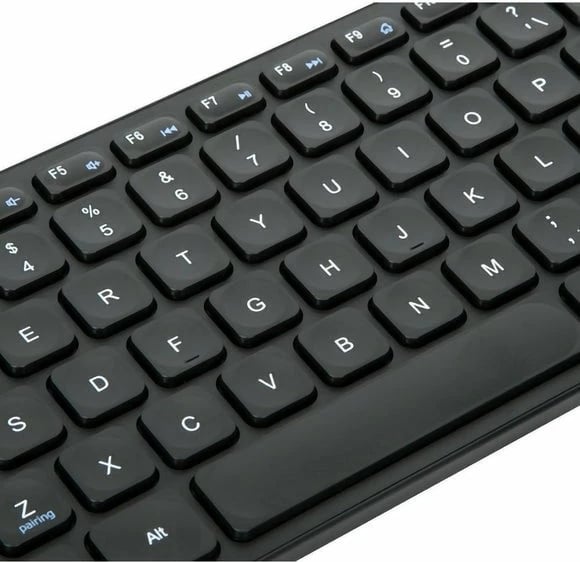 Tastierë Targus kompakte, Bluetooth 5.1, QWERTY spanjoll, e zezë