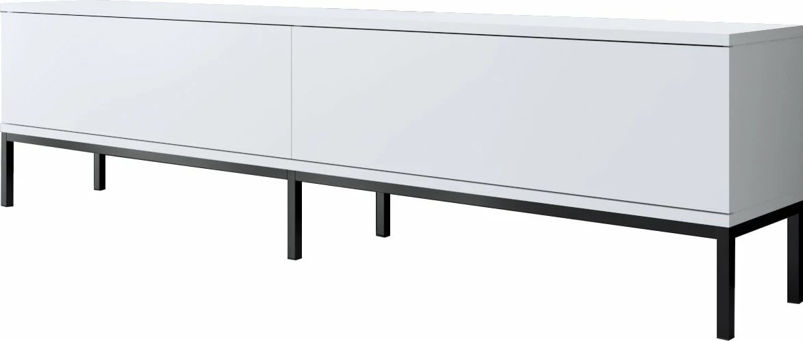 Komodë TV Skye Decor, ngjyrë e zezë dhe e bardhë