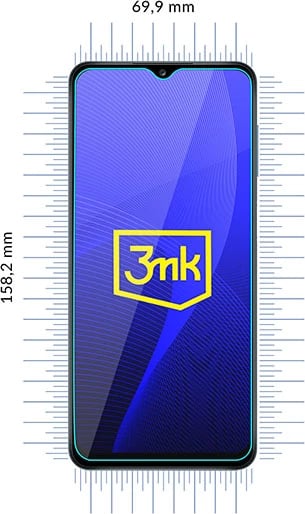 Mbrojtës ekrani 3mk FlexibleGlass për Samsung Galaxy A12, antimikrobial