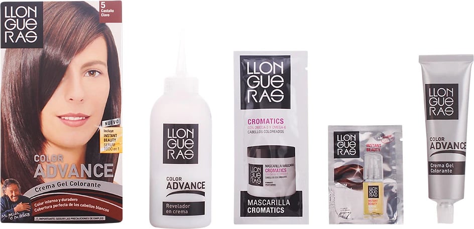 Ngjyrë për flokë LLONGUERAS Color Advance 5 kafe e çelët