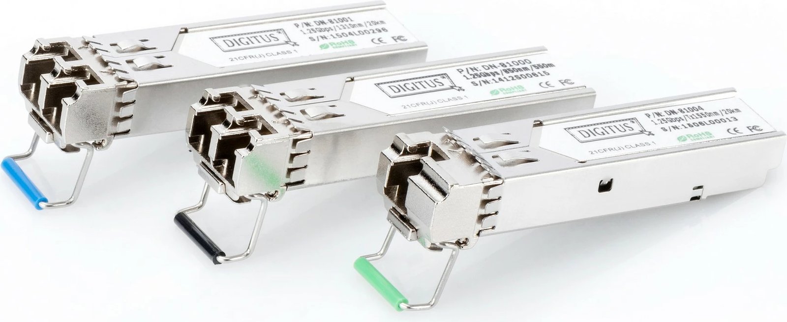 SFP modul Digitus mini GBIC, 1.25 Gbps, fiber optik, LC, 500m