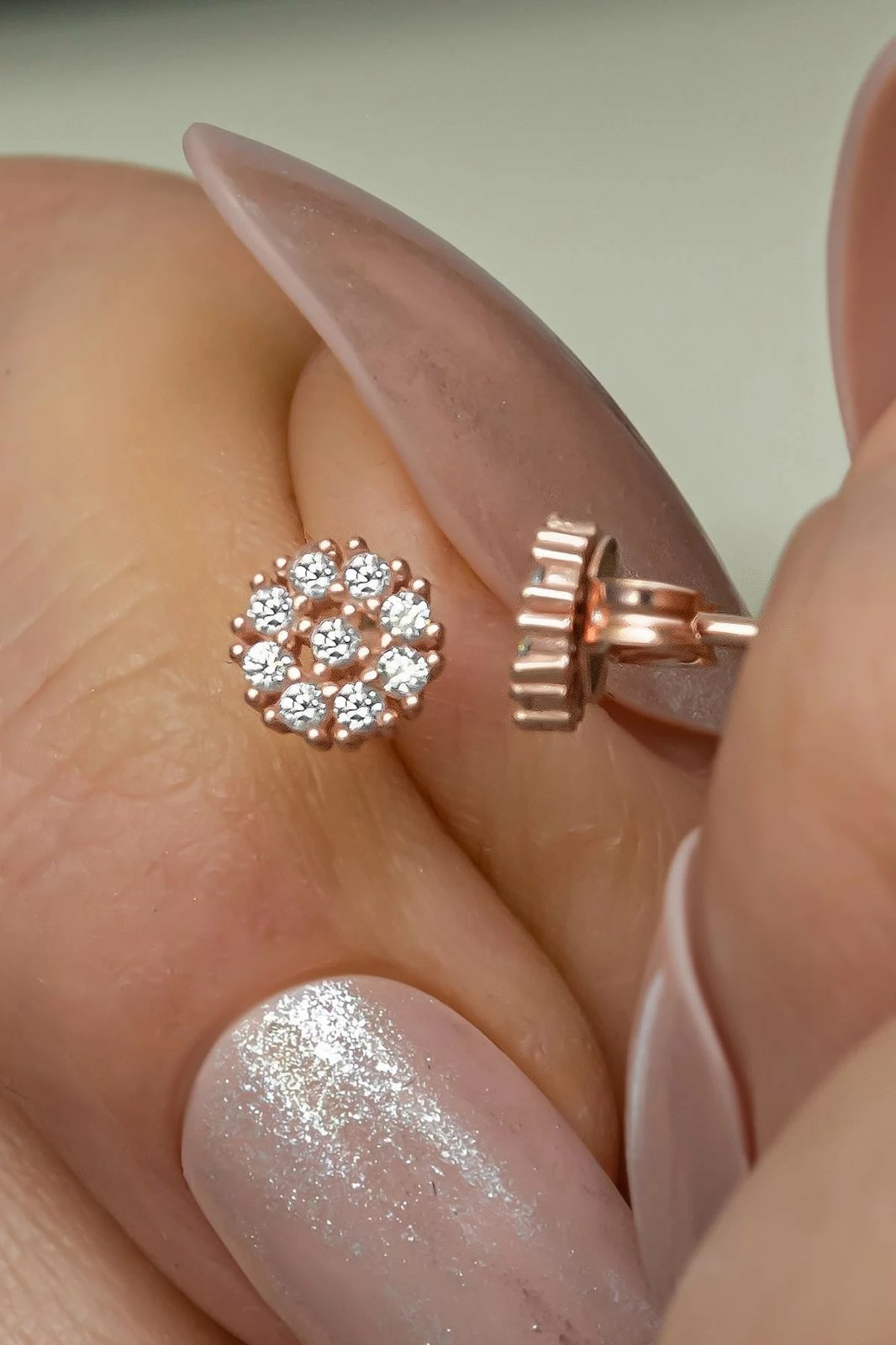 Vathë argjendi Jumeon, ngjyrë ari rozë, NRZ999495